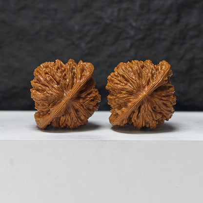 "Si Zuo Lou" Si Zuo Lou SZL-SS-002898 Masterpiece Wenwan Walnuts Pair | 45.0mm x 41.0mm | SZL-SS-002898