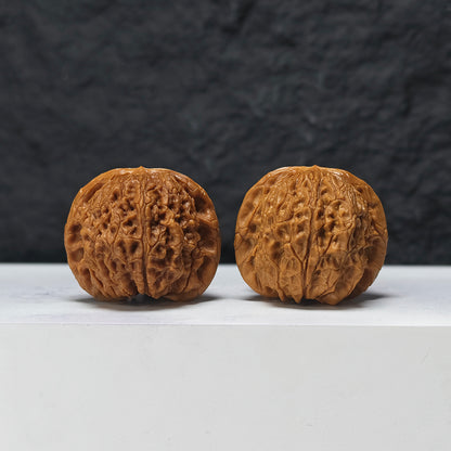 "Millstone" Mo Pan MP-A-010882 Entry Select Wenwan Walnuts Pair | 40.0mm x 42.0mm | MP-A-010882