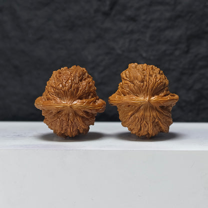 "Millstone" Mo Pan MP-A-010882 Entry Select Wenwan Walnuts Pair | 40.0mm x 42.0mm | MP-A-010882
