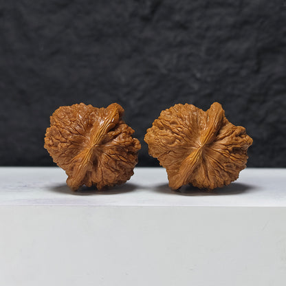 "Millstone" Mo Pan MP-A-010882 Entry Select Wenwan Walnuts Pair | 40.0mm x 42.0mm | MP-A-010882