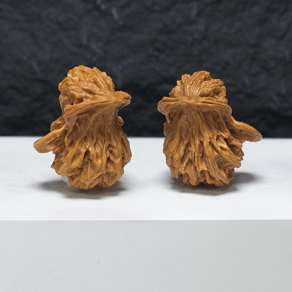 "Mandarin Duck Bird" Yuan Yang Xiao Niao YX-E-180928 Collector Wenwan Walnuts Pair | 33.0mm x 38.0mm | YX-E-180928