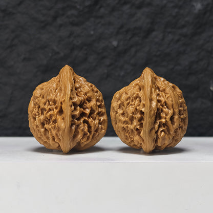 "Imperial Vessel" He Zun Collector Wenwan Walnuts Pair | 41.0mm x 43.0mm | SZ-SS-029979