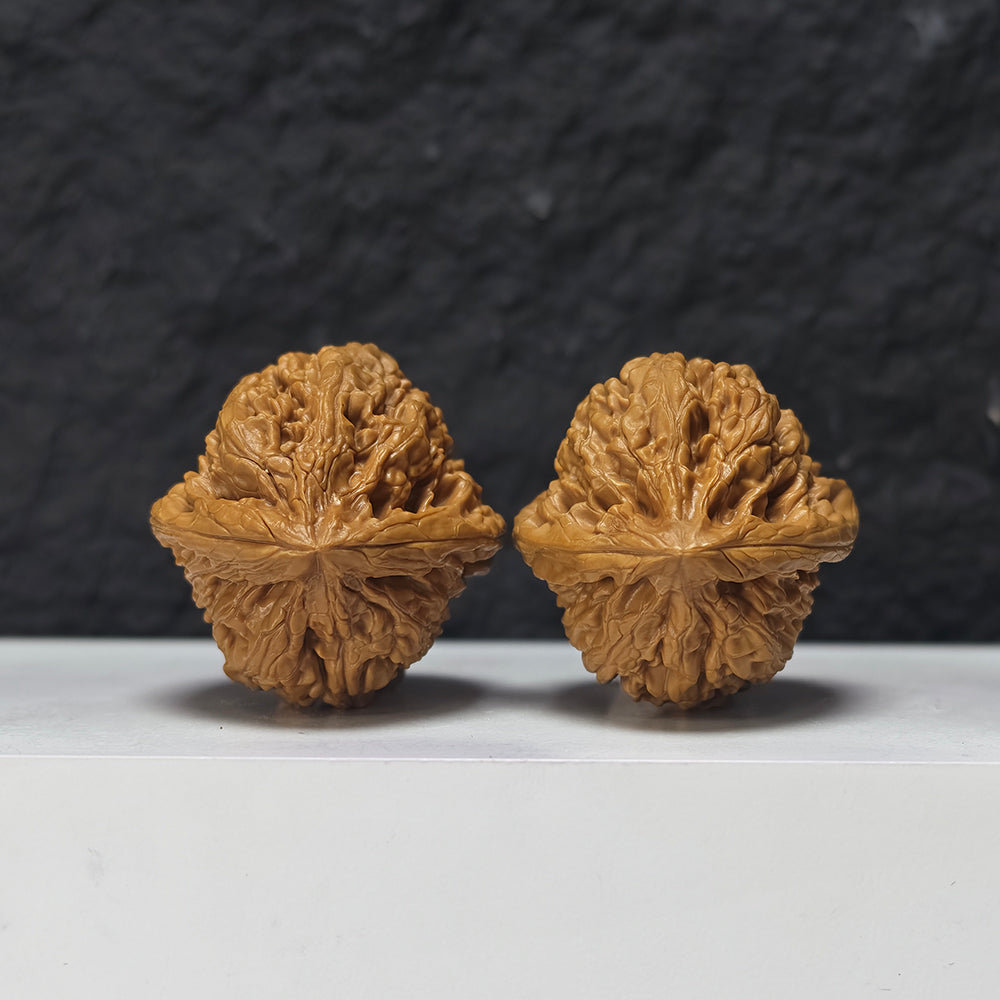 "Imperial Vessel" He Zun Collector Wenwan Walnuts Pair | 41.0mm x 43.0mm | SZ-SS-029979