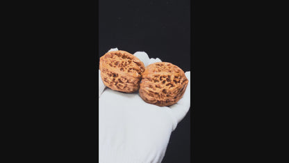 "Phoenix Terrace" Feng Huang Tai GM-SSS-008887 Masterpiece Wenwan Walnuts Pair | 45.0mm x 45.0mm | GM-SSS-008887