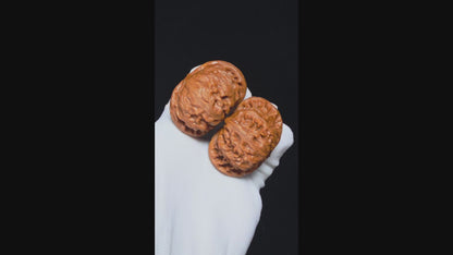 "Palace Lantern" Gong Deng GM-SS-005883 Masterpiece Wenwan Walnuts Pair | 44.0mm x 40.0mm | GM-SS-005883